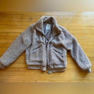 Beige Teddy Bear Jacket